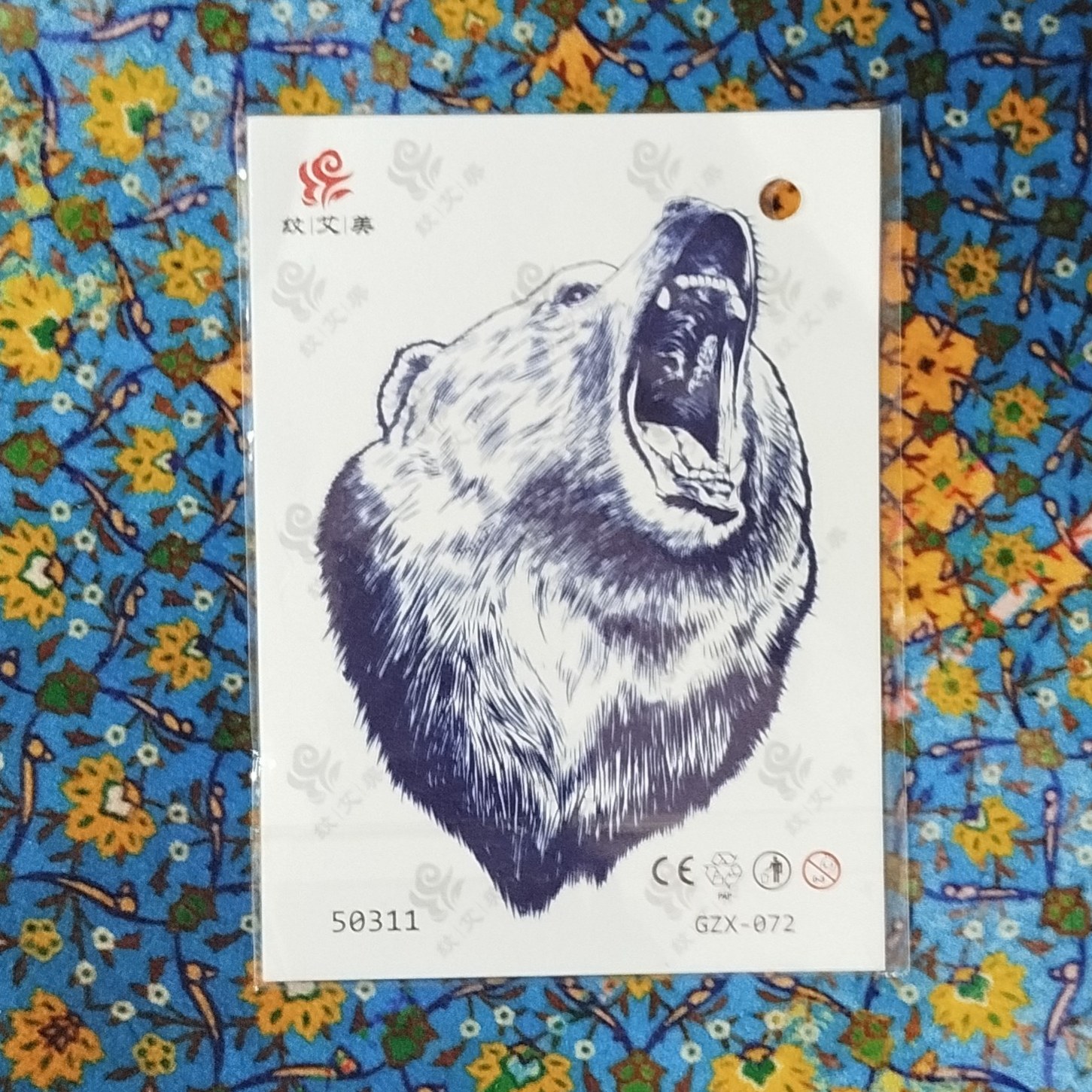 تتو موقت کد GZX-072